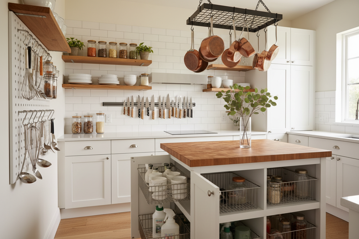 Best Kitchen Organization Ideas: How to Maximize Storage in Small Kitchens