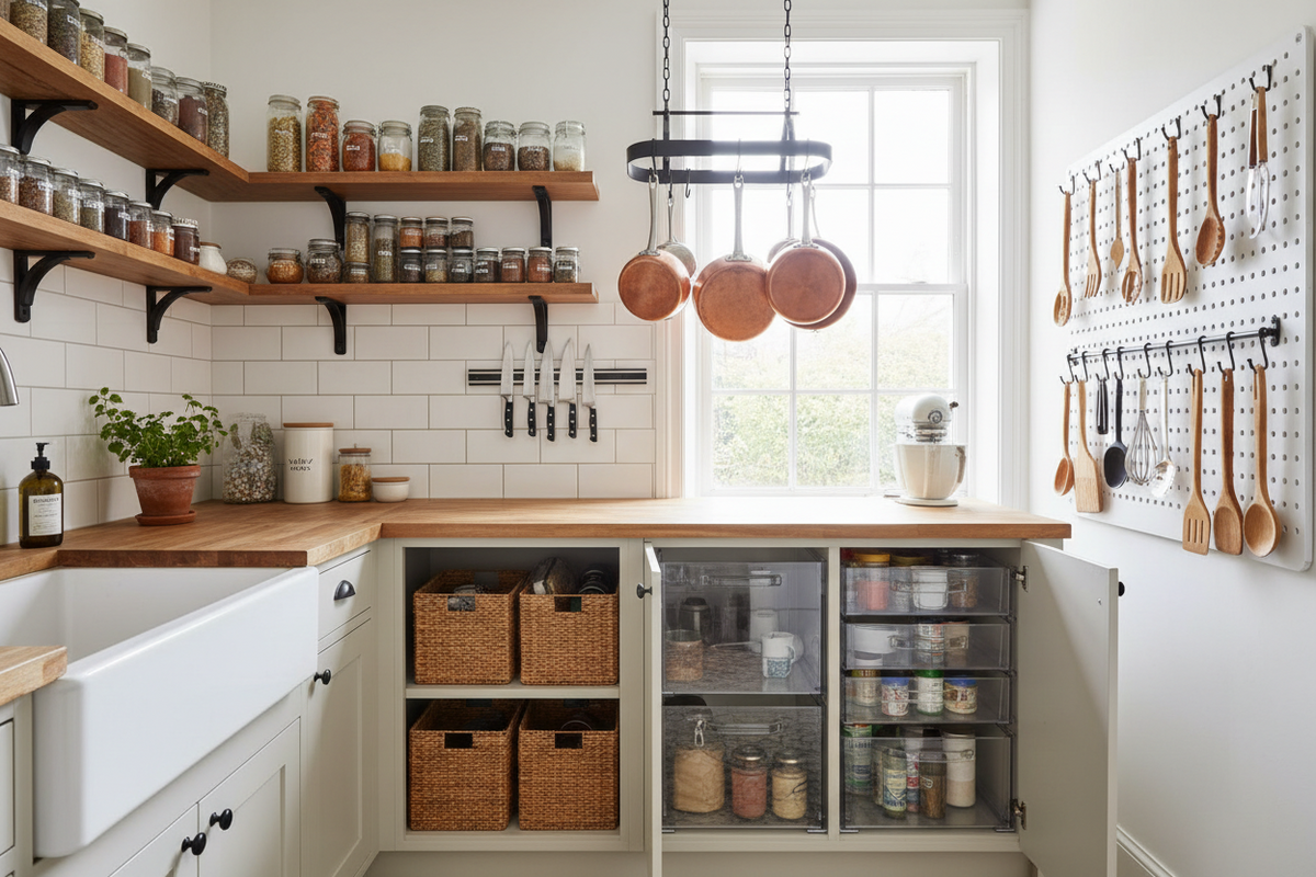 Best Kitchen Storage Solutions for Small Kitchens