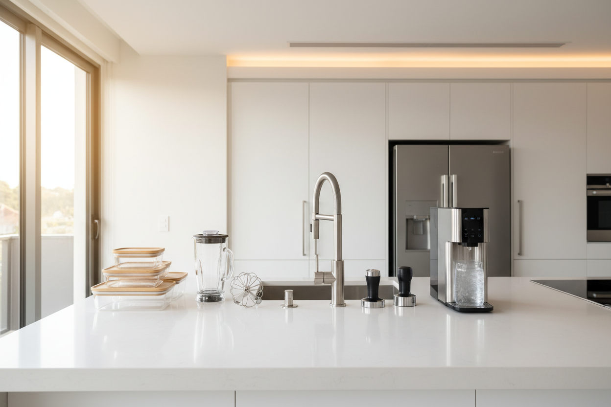 Build a Smarter Kitchen with Kitchen Fixtures, Water Coolers & Filters, and Small Appliance Parts & Accessories