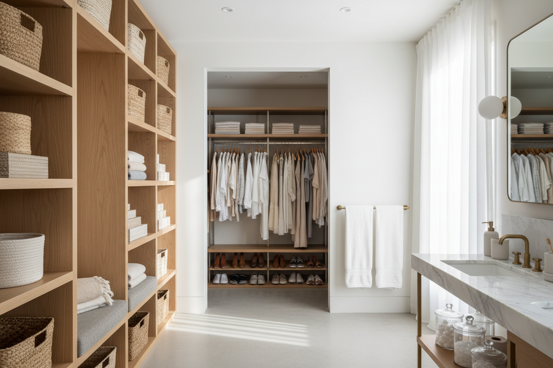 Building a More Organized and Efficient Home with Baskets, Clothing & Closet Storage, and Bathroom Accessories