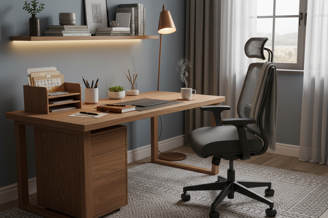 Creating a More Comfortable Home Office with Home Office Furniture, Desk Accessories & Workspace Organizers, and Coffee