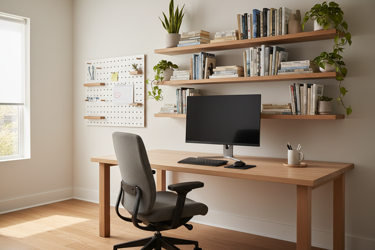 Creating a More Productive Workspace with Office Furniture, Pins, and Racks