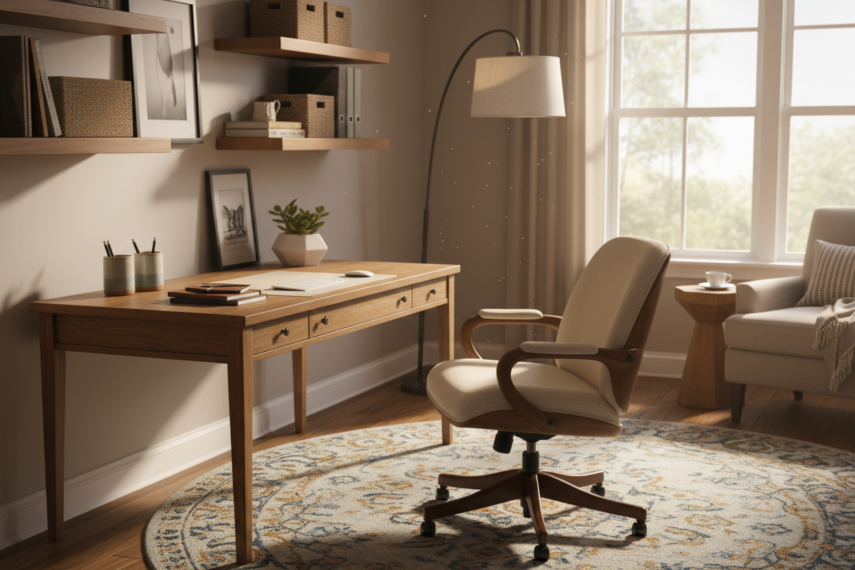 Designing a Comfortable Home with Home Office Furniture, Desk Accessories & Workspace Organizers, and Office Furniture