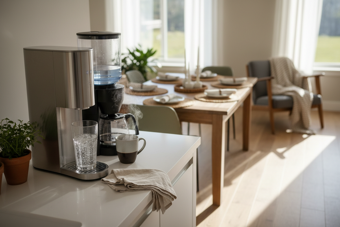 Improve Everyday Convenience with Water Coolers & Filters, Coffee, and Kitchen & Table Linens