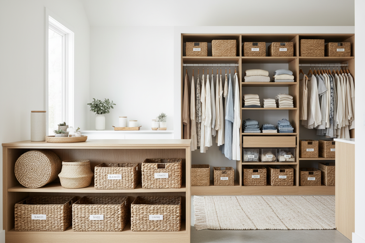 Keep Every Room Organized with Baskets, Clothing & Closet Storage, and Storage & Organization