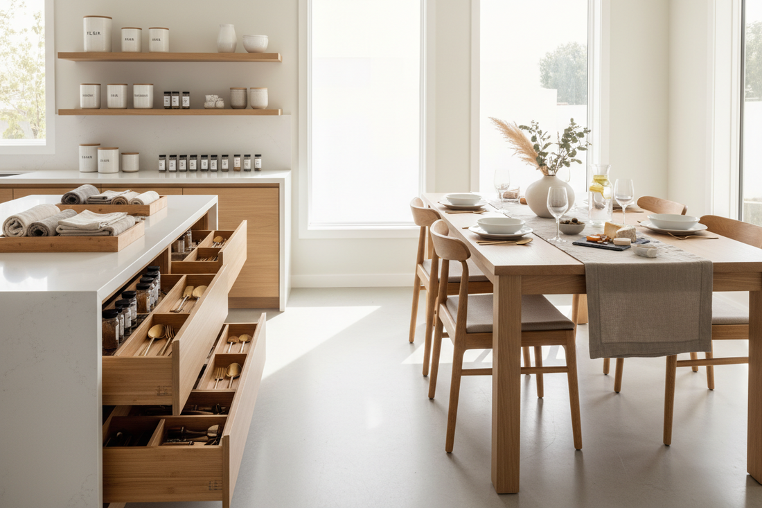 Organize Your Kitchen Like a Pro with Kitchen & Table Linens, Dining & Entertaining, and Storage & Organization
