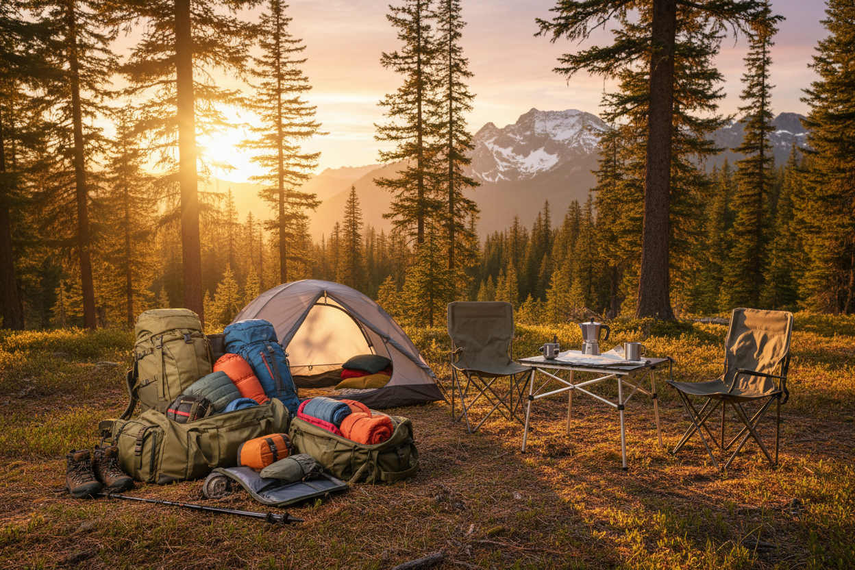 Outdoor Adventures Made Easy with Camping & Hiking, Storage & Transport, and Furniture