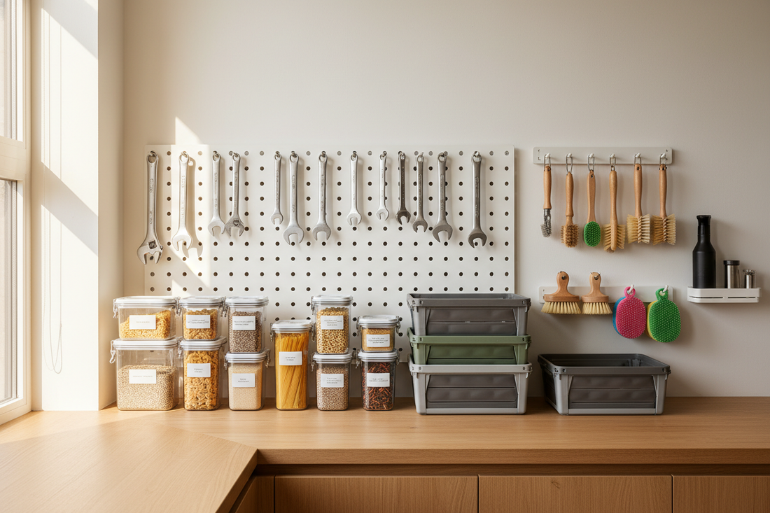 Staying Organized Every Day with Storage & Transport, Hand Tools, and Cleaning Tools