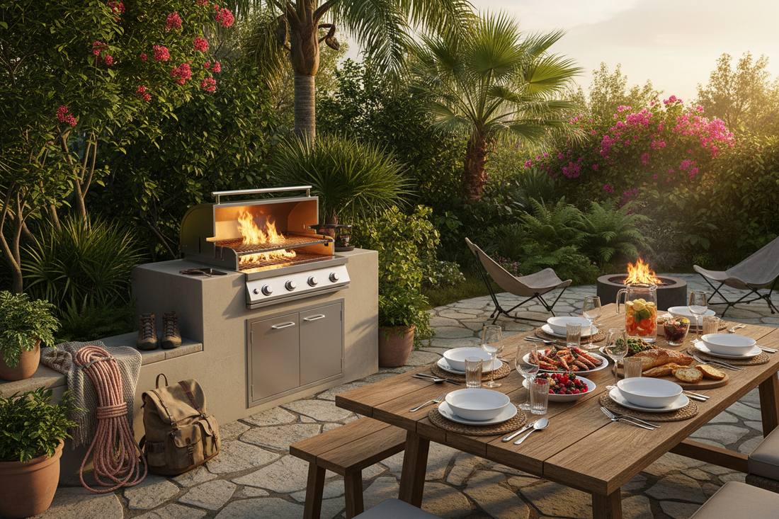 Upgrade Your Outdoor Kitchen with Grills & Outdoor Cooking, Camping & Hiking, and Dining & Entertaining