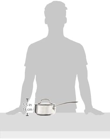 Cuisinart 419-14 Contour Stainless 1-Quart Saucepan - Image 5