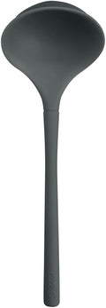 Tovolo Flex Core Small Silicone Ladle Charcoal Gray Heat Safe Silicone Soup by Tovolo