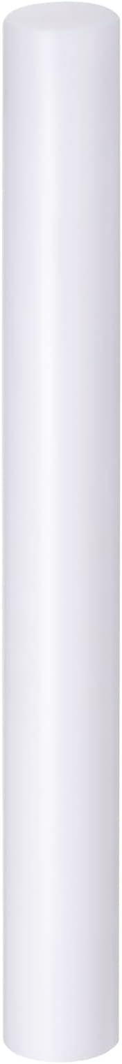 HARFINGTON Acrylic Clay Roller 9 Inch x 1 Inch Solid Non-Stick Plastic Round by HARFINGTON