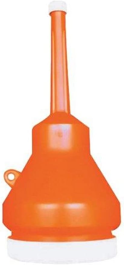 WirthCo - B-692B 32105 Funnel King Orange Capped Funnel - 1 Pint Capacity by Wirthco+Engineering%2C+Inc.