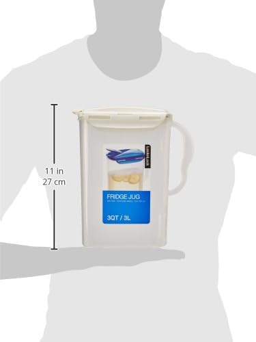 LocknLock Aqua Fridge Door Water Jug | Clear Pitcher | BPA Free Plastic Pitcher - Image 8