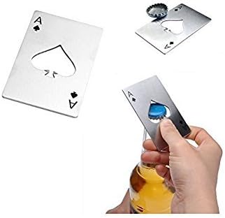 Bottle Opener-Stainless Steel Credit Card Size Casino Bottle Opener - Image 2