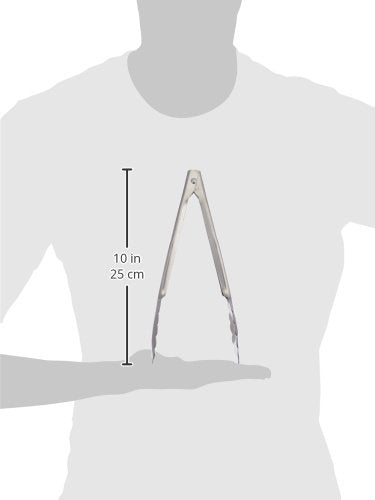 American Metalcraft HDUT975 Tongs, 9.375" Length x 2" Width - Image 2
