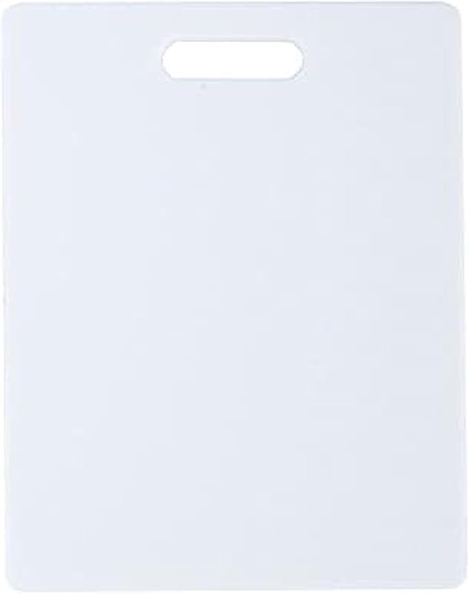 FARBERWARE Reversible Plastic Cutting Board, 8x10 Inch, Dishwasher Safe by Farberware