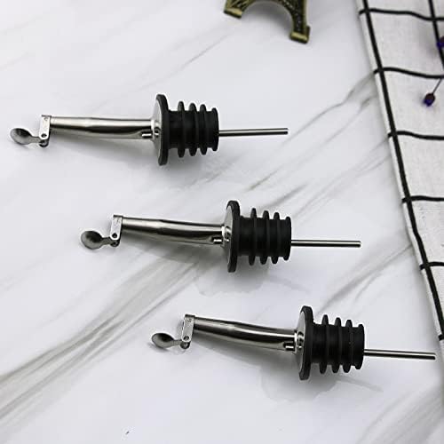 2 Pack Oil Spout with Flip Top, Olive Oil Dispenser Spout, Liquor Bottle Pourer - Image 8