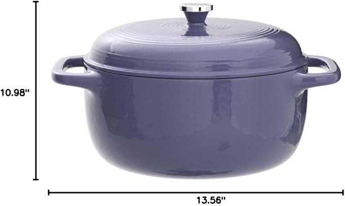 Lodge Essential Enamel Cast Iron Dutch Oven - Image 9