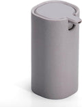 LINE+ARC Modern Easy-to-Press Soap Dispenser. No-Rust Cute Bathroom Beige by LINEARC