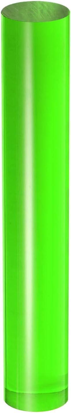 HARFINGTON Acrylic Clay Roller 6 Inch x 1 Inch Solid Non-Stick Plastic Round by HARFINGTON