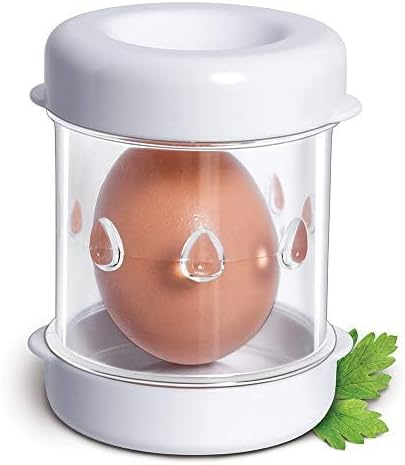 The Negg Boiled Egg Peeler White by The+Negg