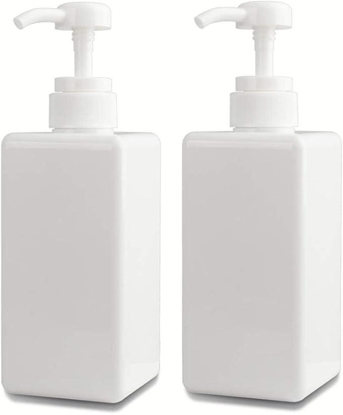 Pump Bottle, Refillable Plastic Empty Lotion Soap Dispenser Liquid Container by JiatuA
