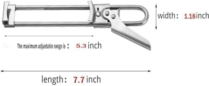 zengxiaoyun Master Jar & Bottle Opener, Adjustable Multifunctional Stainless - Image 6