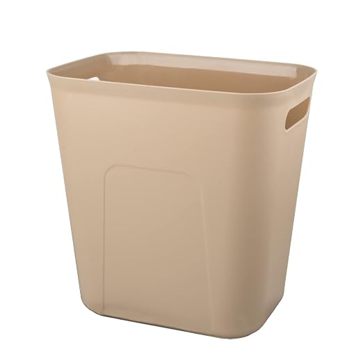 UUJOLY Plastic Small Trash Can Wastebasket, Garbage Container Basket by UUJOLY