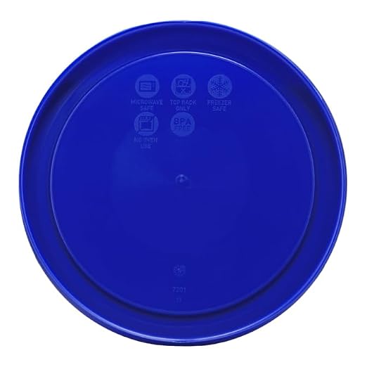 Pyrex Light Blue 4 Cup Round Storage Cover #7201-PC - Image 3