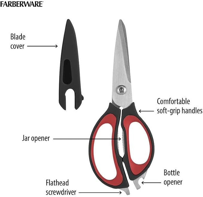 Farberware 4-in-1 Kitchen Scissors - Image 6