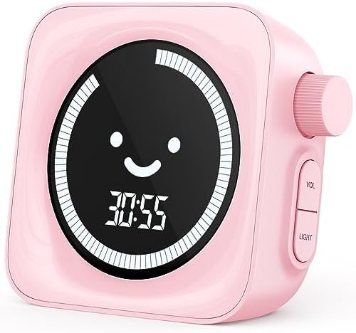 Visual Timer for Kids, 99 Minute Digital Cute Kids Visual Timer Classroom Timer by HAUKINIX
