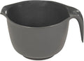 Glad Mixing Bowl with Handle – 3 Quart | Heavy Duty Plastic with Pour Spout and by GladTrashFoodStorage