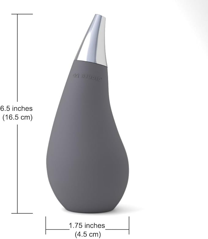 Kitchen Bathroom Counter top Squeezable Soap Dispensers Tear Drop Shape Bottle - Image 4