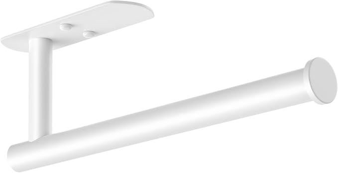 VAEHOLD Self Adhesive Paper Towel Holder Under Cabinet Mount, Wall Mounted - Image 6