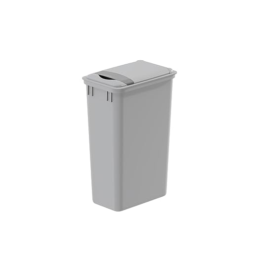 Dowell Wastebasket Trash Can Container, Plastic Garbage Bin, - Image 4