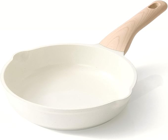 Kordisen Ceramic Non Stick Frying Pans Skillet, 8 Inch Ceramic Small Egg Pan by Kordisen