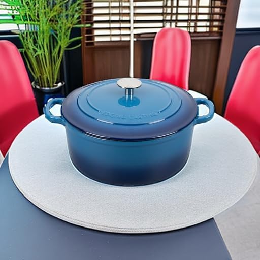 EDGING CASTING Enameled Cast Iron Dutch Oven Pot - Image 5