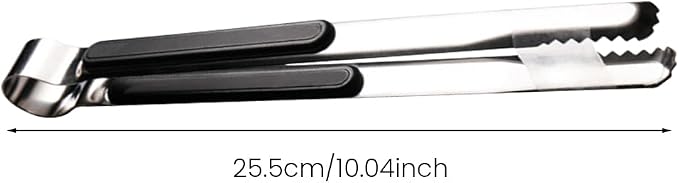 4pcs Stainless Steel Kitchen Tongs, Serving Tongs - Image 2