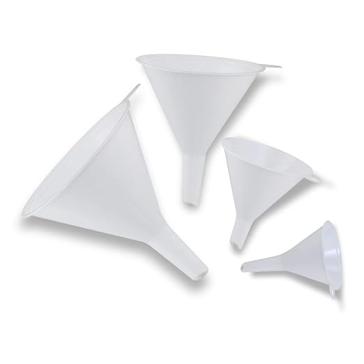 Plastic Funnel Set, Kitchen Funnels by Collgene