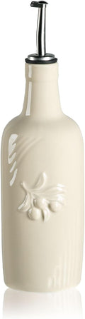 Sweejar Ceramic Olive Oil Dispenser Bottle, 17 FLOZ Oil Bottle by Sweejarco1949