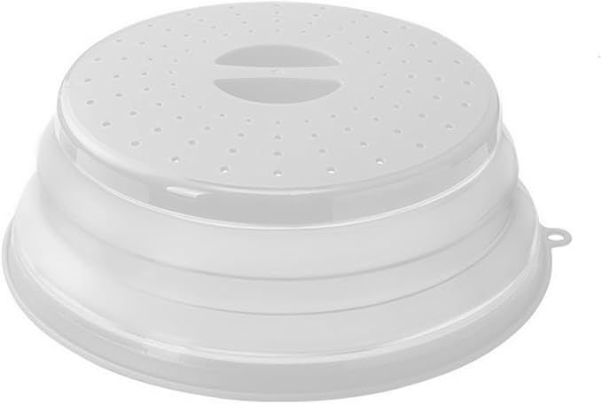 Collapsible Microwave Splatter Cover, 10.5 Inch, Dishwasher-safe, Microwave by JYYHSF