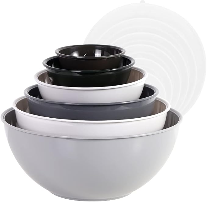 BoxedHome BPA Free Plastic Round Mixing Bowl - Image 8