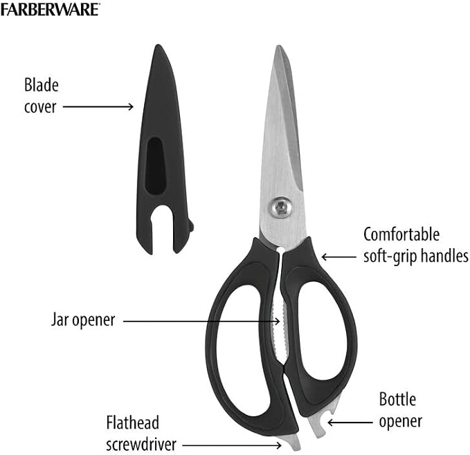 Farberware 4-in-1 Kitchen Scissors - Image 3