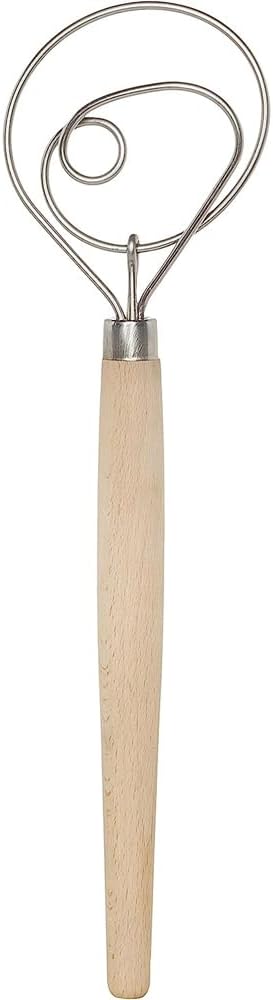 Mrs. Anderson's Baking Dough Whisk, Single-Loop, 12 Inch, 18/8 Stainless Steel by MrsAndersonsBaking