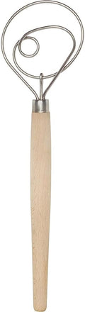 Mrs. Anderson's Baking Dough Whisk, Single-Loop, 12 Inch, 18/8 Stainless Steel by MrsAndersonsBaking