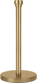 Warm Gold Paper Towel Holder Countertop, Freestanding Paper Towel Stand by JRZOO