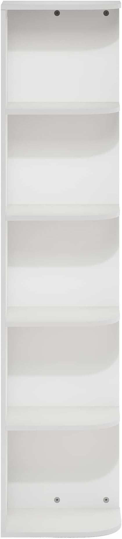 Furinno PASIR Book Shelf, 5-Tier Corner Bookshelf - Image 7