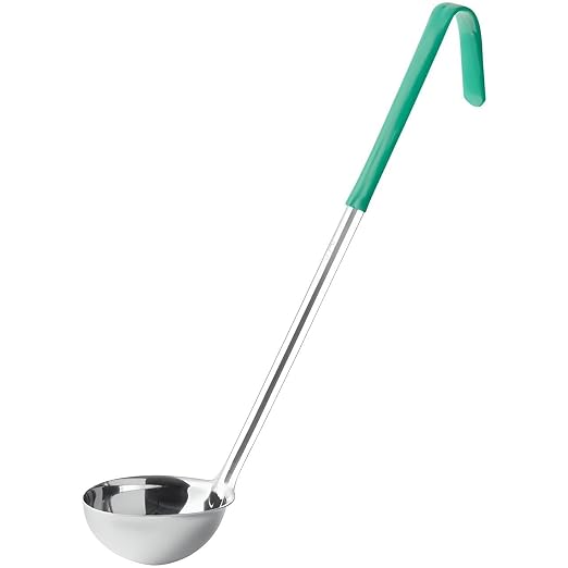 OCS Parts Professional Series Stainless Steel Culinary Ladle | 4 Ounce | Heat by OCSParts