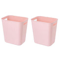 UUJOLY Plastic Small Trash Can Wastebasket, Garbage Container Basket by UUJOLY
